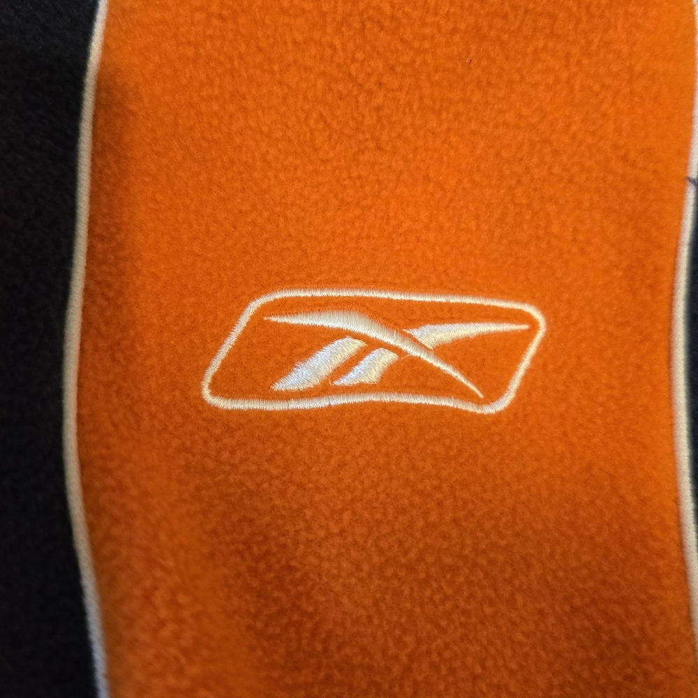 Denver Broncos Reebok Blue and Orange Zip Up Sweater - Picture 3 of 5